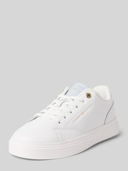 Sneakersy o niskim kroju z mieszanki skóry od Tommy Hilfiger - 43