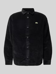 Regular fit corduroy overhemd met logopatch, model 'CORDUROY' van Lacoste - 26