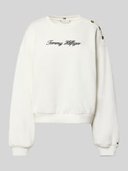 Relaxed fit sweatshirt van katoenmix van Tommy Hilfiger - 20