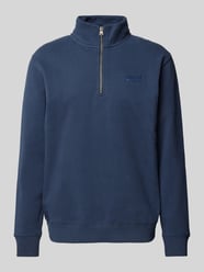 Steppjacke mit Reißverschlusstaschen von Superdry Blau - 25