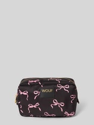 Kosmetiktasche mit Label-Detail Modell 'Juliette' von WOUF - 35
