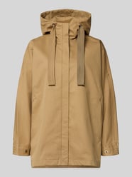 jack met capuchon en steekzakken model 'FEEL' van g-lab Beige - 48
