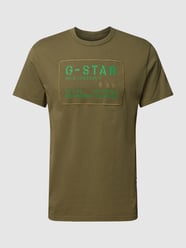 T-Shirt mit Rundhalsausschnitt von G-Star Raw Grün - 14