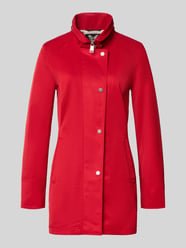 Dames Wollen Jas Rood Zwart Wijn Rood Zwart 4XL Dames Wollen Jas Rood Zwart Wijn Rood Zwart 4XL