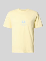 męski t-shirt o kroju regular fit z nadruk z logo model 'Eres' od JACK & JONES - 46