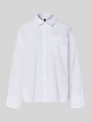 bluzka z długim rękawem o kroju regular fit z mieszanki bawełny model 'LOTUS' od VERO MODA - 10
