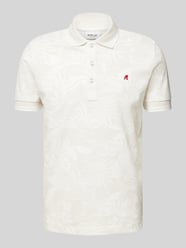 Regular Fit Poloshirt mit Logo-Stitching von Replay Beige - 33