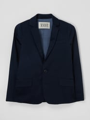 Regular Fit 2-Knopf-Sakko mit Stretch-Anteil  von Scotch & Soda Blau - 23