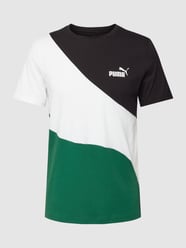 T-Shirt im Colour-Blocking-Design Modell 'PUMA POWER Cat' von PUMA PERFORMANCE - 45