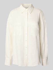 Slim Fit Leinenbluse mit Hemdblusenkragen Modell 'SHIRIN' von GUIDO MARIA KRETSCHMER WOMAN - 19