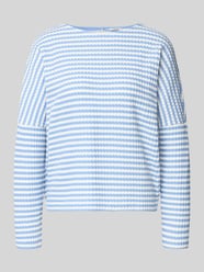 Sweter o kroju relaxed fit w dzianinowym looku model 'Gresh' od OPUS - 28