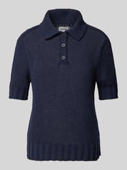 Regular Fit Strickshirt aus Baumwoll-Leinen-Mix Modell 'Lolita' von Mustang - 1