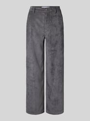 Straight Leg Cordhose mit Gürtelschlaufen Modell 'YUKI' von Raffaello Rossi - 41