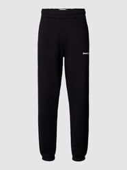 Sweatpants mit Label-Print von Low Lights Studios Schwarz - 31