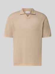 Strickshirt mit Baumwoll-Anteil Modell 'JERRY' von JACK & JONES Beige - 30