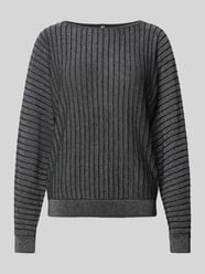 Gebreide pullover met effectgaren, model 'Violetta' van Soyaconcept - 7