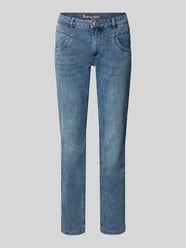 Straight fit Jeans met Steekzakken Model 'Anna' van Buena Vista - 18