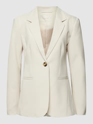 Blazer met strookzakken, model 'KASAKURA' van Kaffe Wit - 10