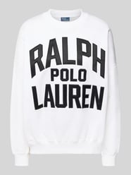 Bluza o kroju oversized z wyhaftowanym logo od Polo Ralph Lauren - 17