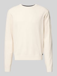 Sweter z dzianiny o kroju regular fit z czystej bawełny od Tom Tailor - 30