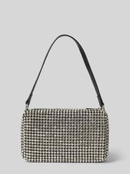 Damen Handtasche mit Strasssteinbesatz von Jake*s Cocktail Grau - 17