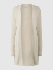 Cardigan met labeldetail van Tom Tailor Denim Wit - 15