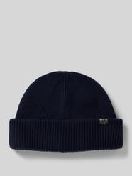 Beanie mit Label-Detail Modell 'FEODORE' von Barts Blau - 34