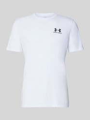 Regular fit sport-t-shirt van katoenmix van Under Armour - 23