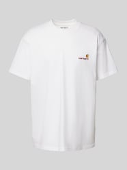 T-shirt z wyhaftowanym logo od Carhartt Work In Progress - 16