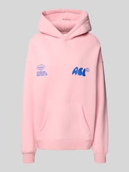 Oversized Hoodie mit Kapuze von ANOTHER COTTON LAB Pink - 15