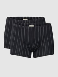 Obcisłe bokserki z elastycznym pasem w zestawie 2 szt. od Huber Bodywear Szary - 29
