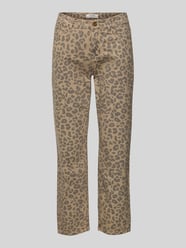 Jeans in verkorte pasvorm, model 'Ella' van TONI Beige - 12