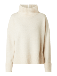 Pullover mit Woll-Anteil Modell 'Teiko' von Someday Weiß - 9