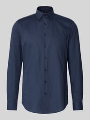 Slim Fit Business-Hemd mit Knopfleiste von Jake*s - 15