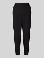 Regular fit stoffen broek met persplooien van Marc Cain - 28