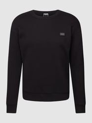 Sweatshirt met labelpatch van Jack & Jones Zwart - 18