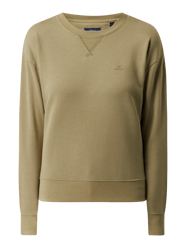 Sweatshirt van katoenmix  van Gant Bruin - 44
