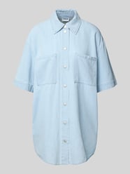 Jeansjurk met borstzakken, model 'OREGON' van Noisy May - 4