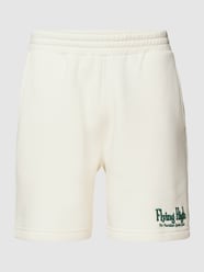On Vacation x P&C - Sweatshorts mit Label-Stitching von On Vacation Weiß - 11
