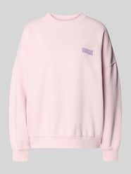 Oversized Sweatshirt aus reiner Baumwolle Modell 'PLIIZZY' von American Vintage Pink - 27