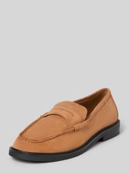 Sneakersy ze skóry z ozdobnym paskiem model 'Adison' od Steve Madden - 24