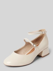 Pumps met blokhak van Tamaris Beige - 19