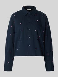 Bluzka koszulowa o pudełkowym kroju z czystej bawełny od Tom Tailor Denim - 8