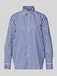 Relaxed fit overhemdblouse met logostitching, model 'Ligh' van Polo Ralph Lauren - 7