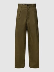Chino met steekzakken, model 'Pleated' van G-Star Raw Groen - 9