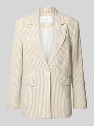 Regular Fit Blazer aus Viskose-Leinen-Mix Modell 'LIRU' von YAS - 44