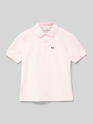 Poloshirt mit Label-Detail von Lacoste Pink - 6