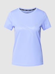 T-Shirt mit Label-Print von PUMA PERFORMANCE Blau - 14