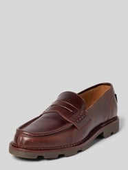 Loafers van echt leer, model 'Modena' van POMPEII BRAND - 3