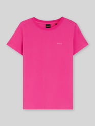 Regular fit T-shirt van puur katoen model 'ESOGO' van BOSS Orange - 24